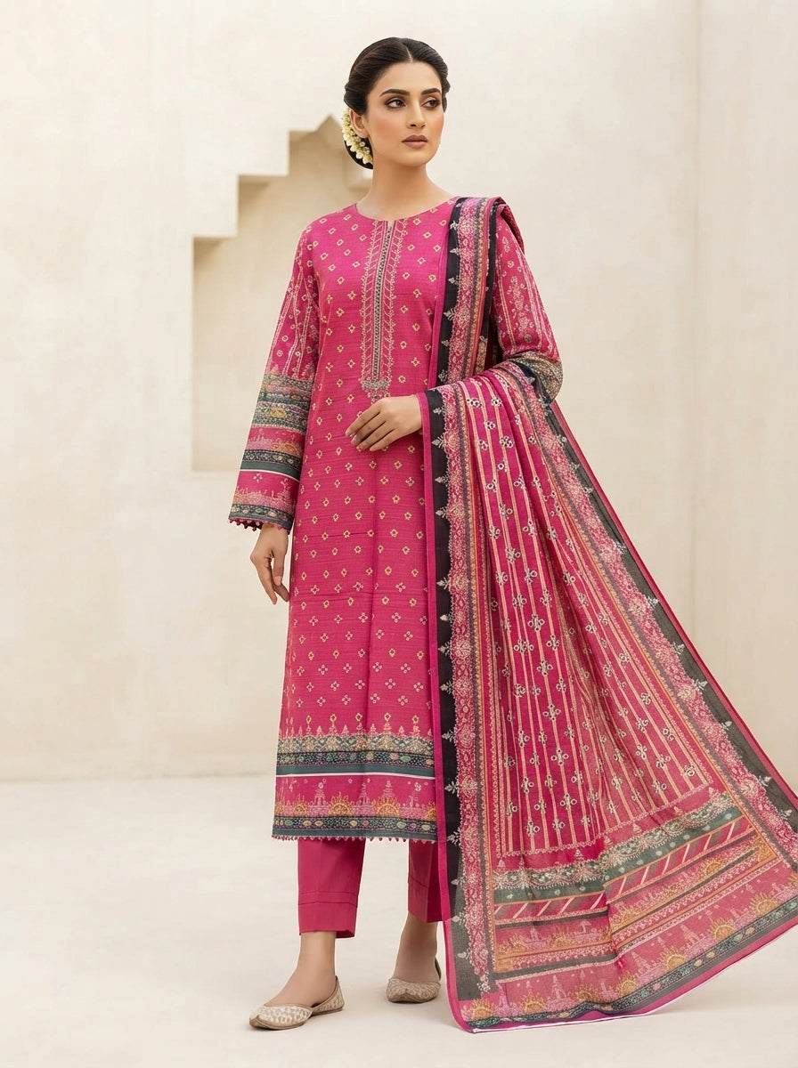 Bundle of 5 | Gul Ahmed | Khaddar 3 Piece