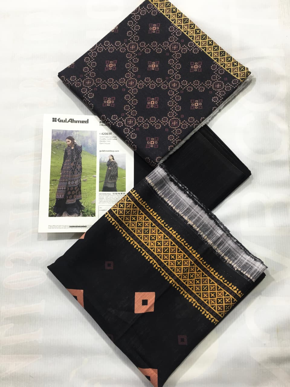 Gull Ahmed Khaddar 3 Piece Winter Suit