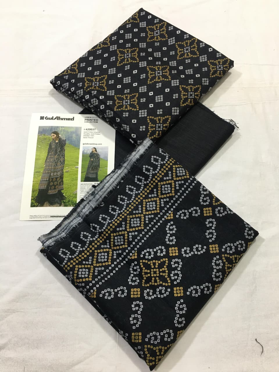 Gull Ahmed Khaddar 3 Piece Winter Suit